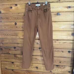 Judy Blue Slim Fit Brown Jeans Size 7/28